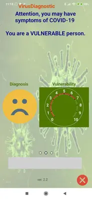 Virus Diagnostic android App screenshot 0