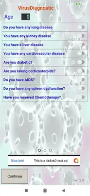 Virus Diagnostic android App screenshot 4